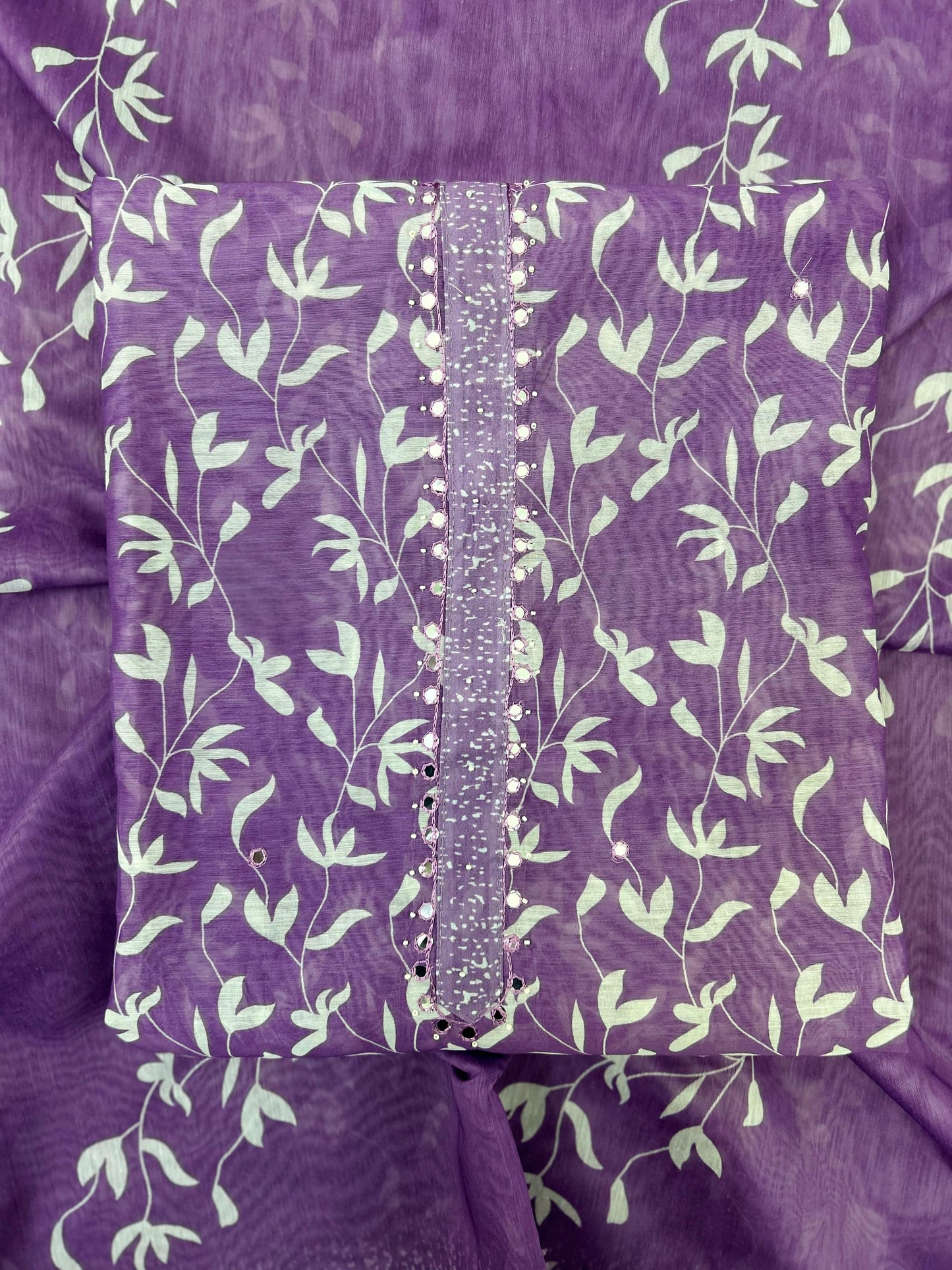 Royal Lavender Maheshwari