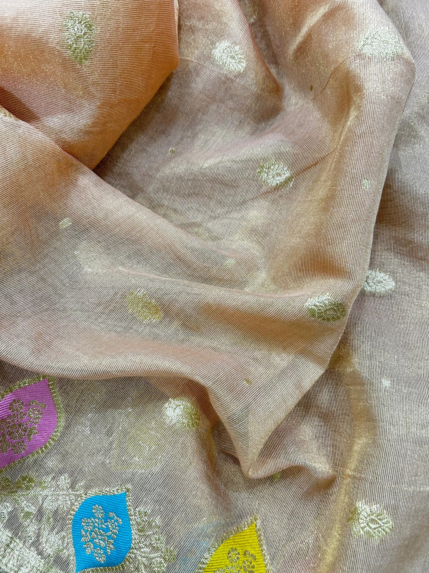 Modal Cotton Suit with Royal Khin Khab Silk Dupatta
