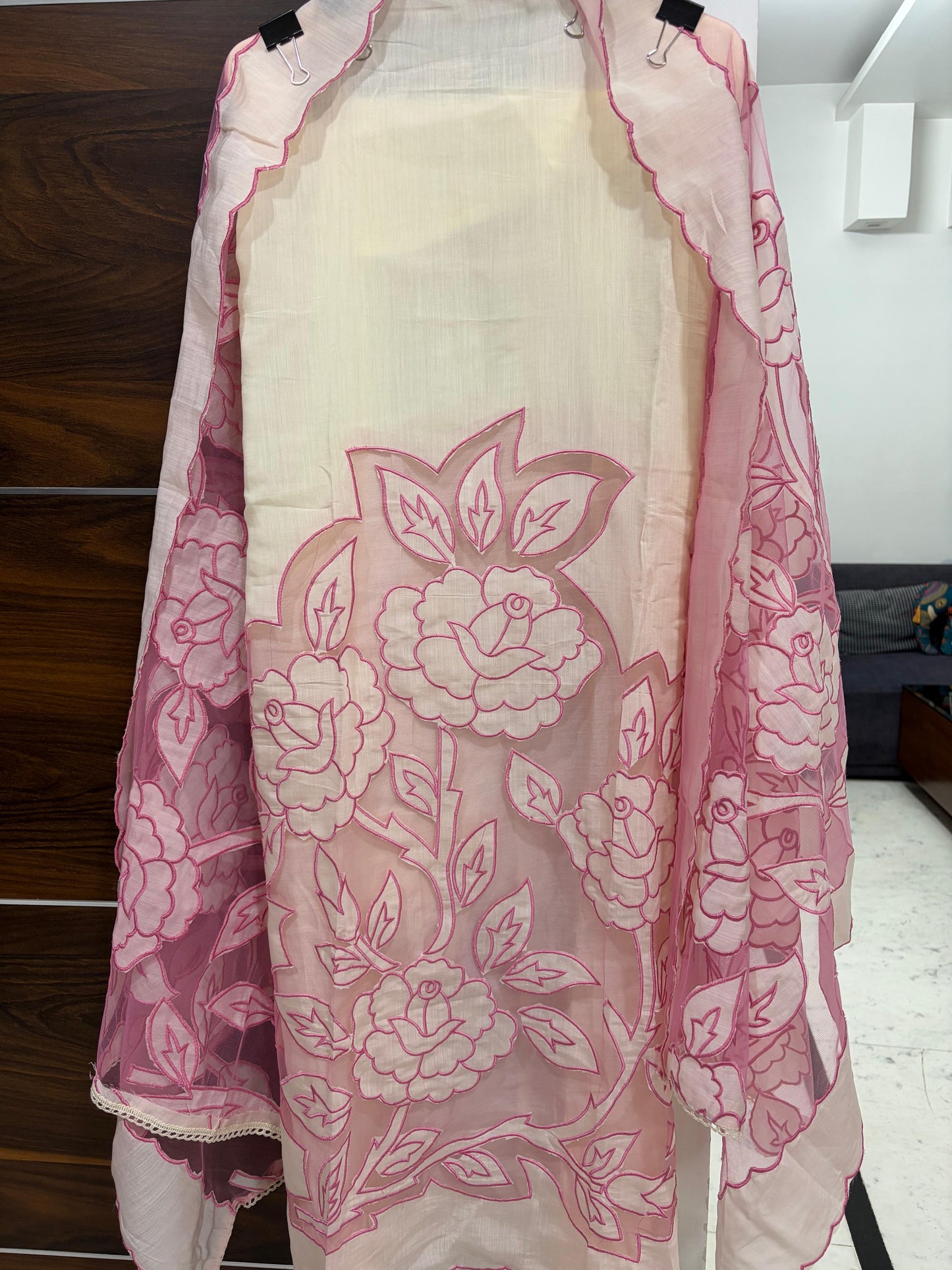 The Applique luxe suit set