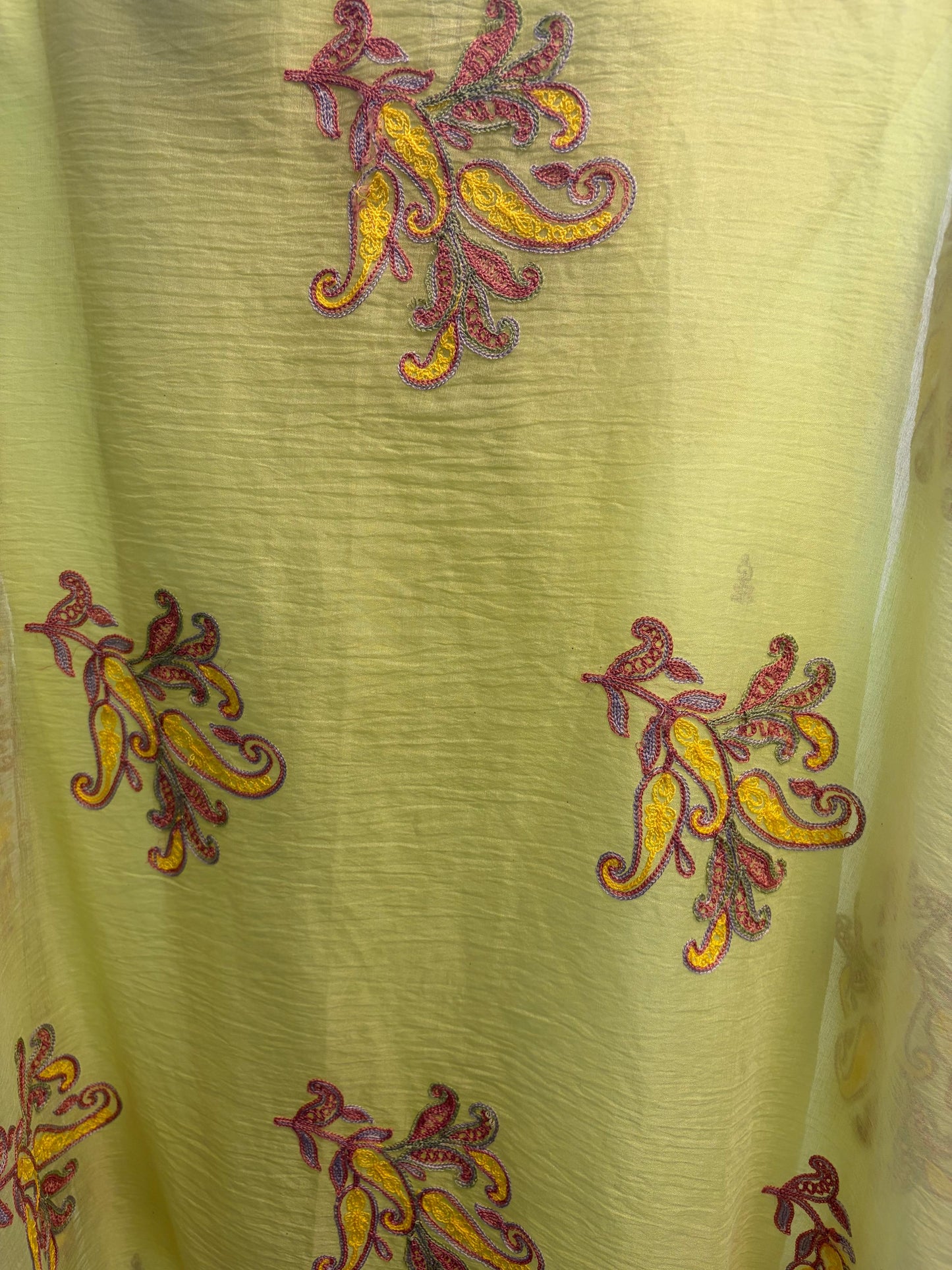 Lemon Bloom Mul Cotton Suit