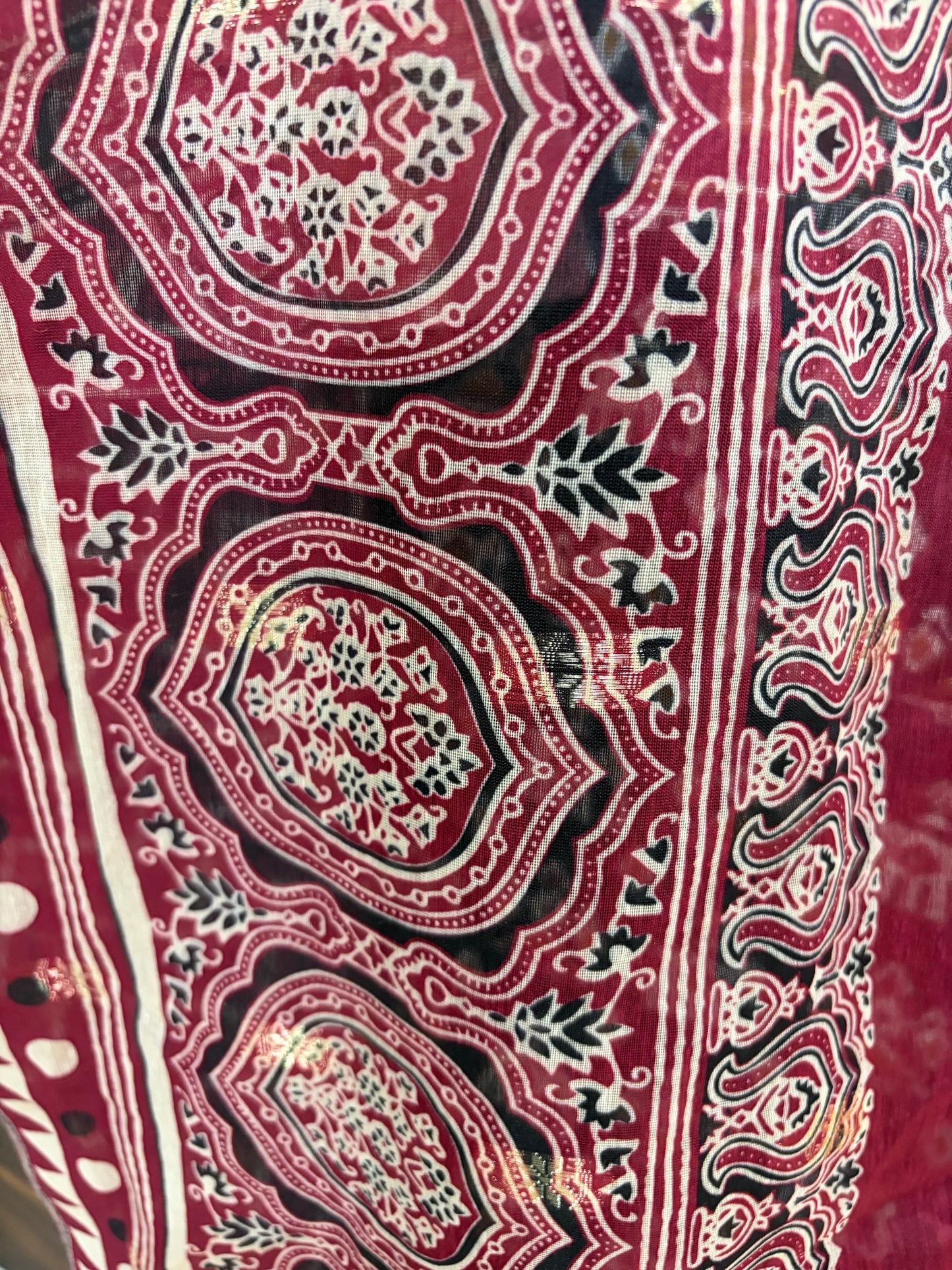 Elephant Ikkat Print