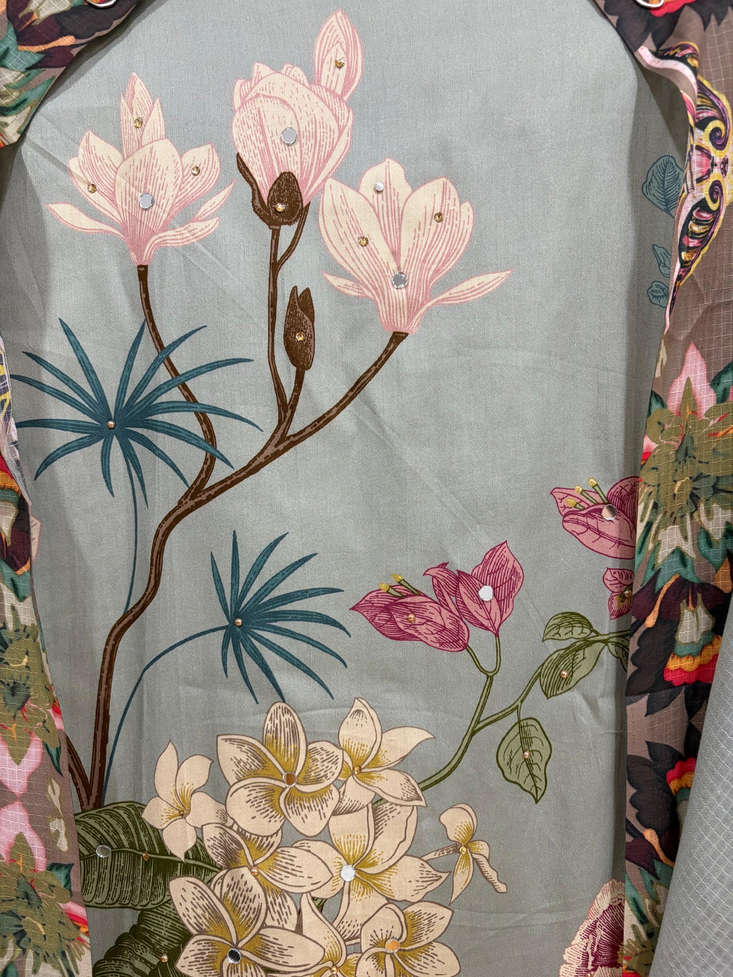 Mint Floral Elegance
