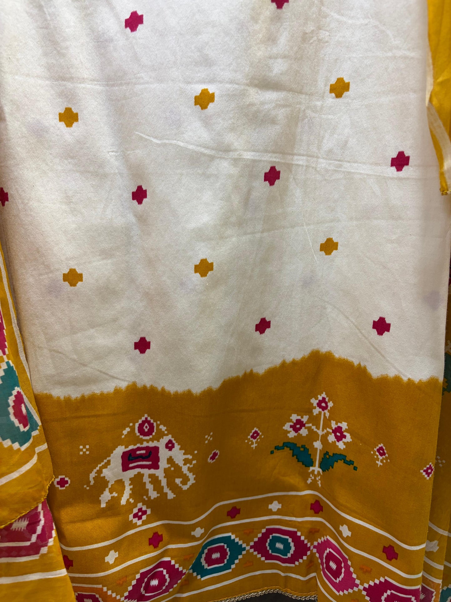 Royal Patola (Mustard)