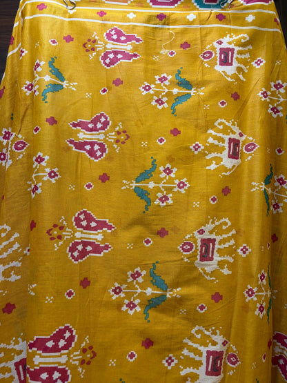 Royal Patola (Mustard)