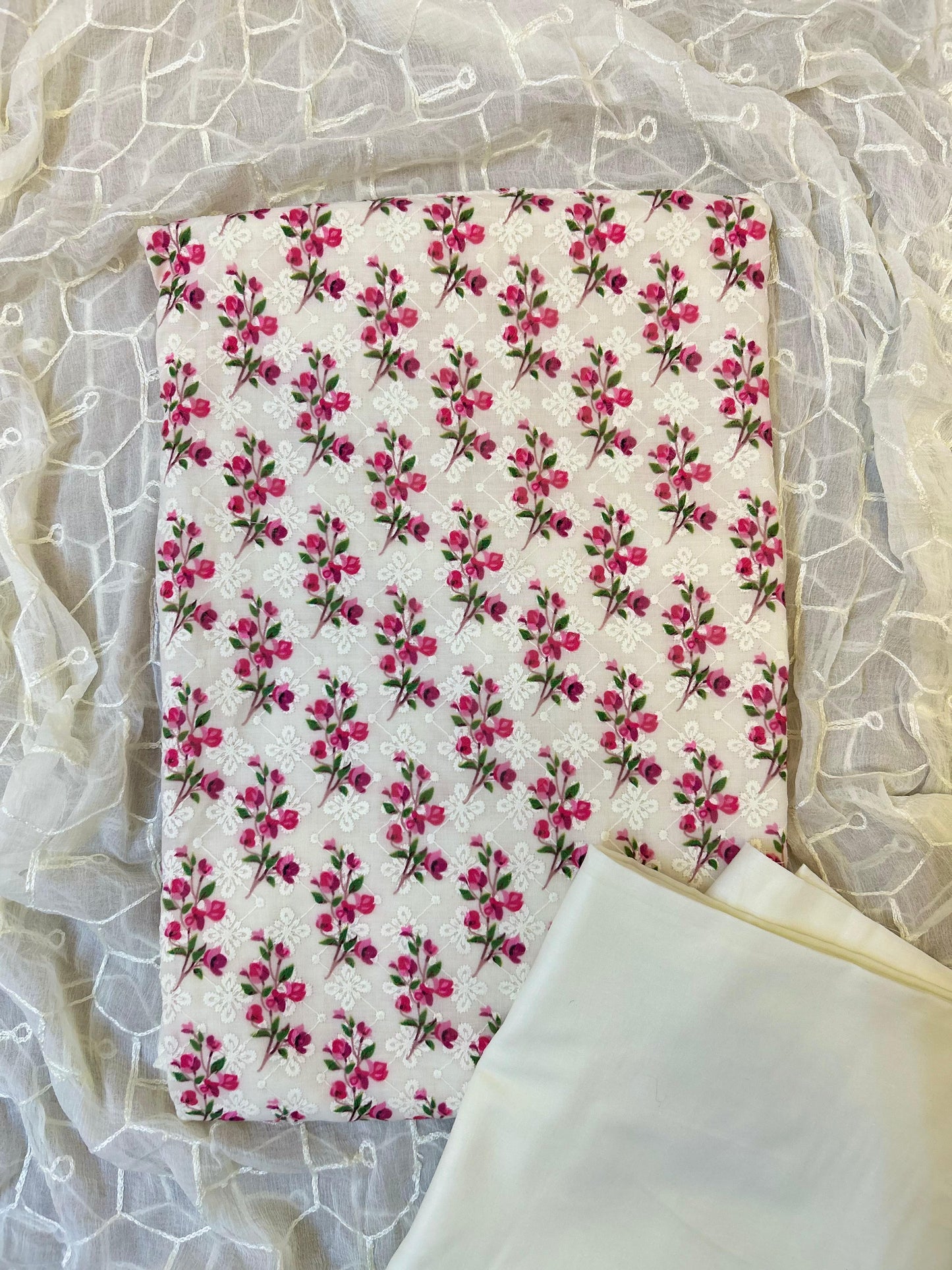 Floral Charm Chikankari