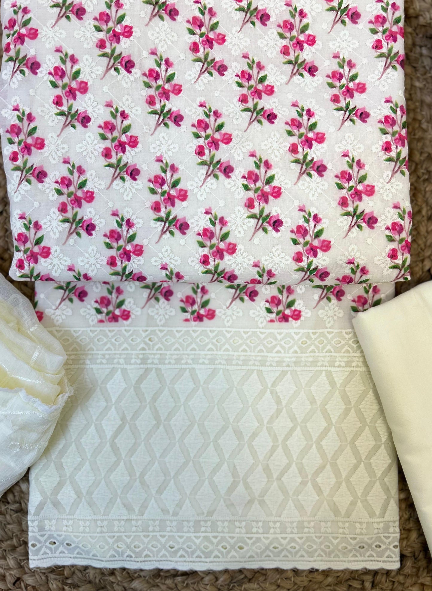 Floral Charm Chikankari