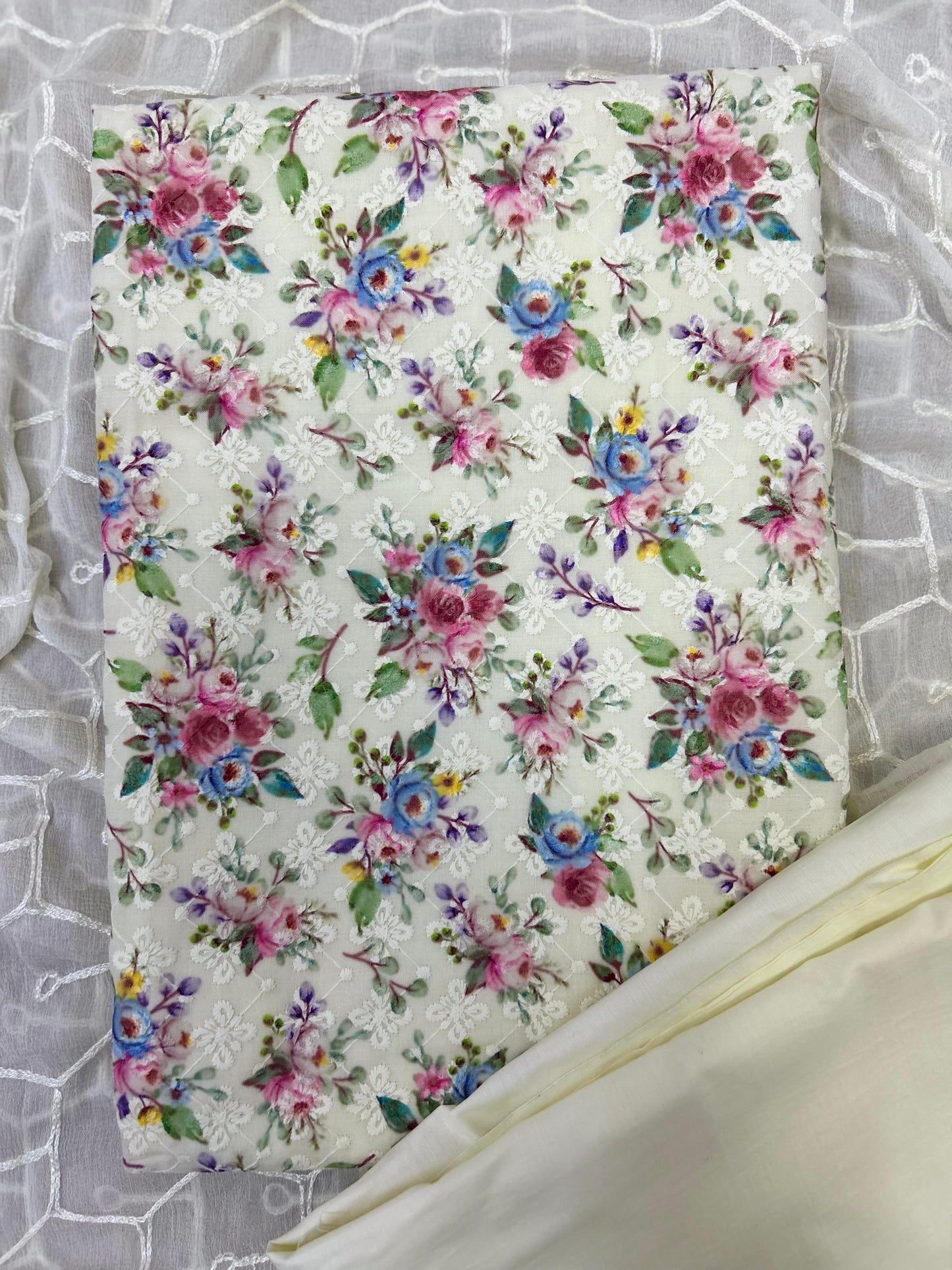 Floral Bliss Chikankari