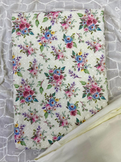 Floral Bliss Chikankari