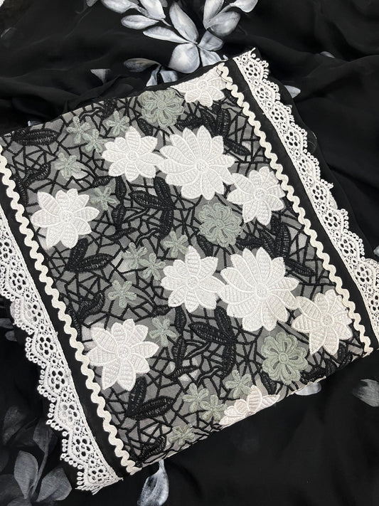 Midnight Polka Elegance