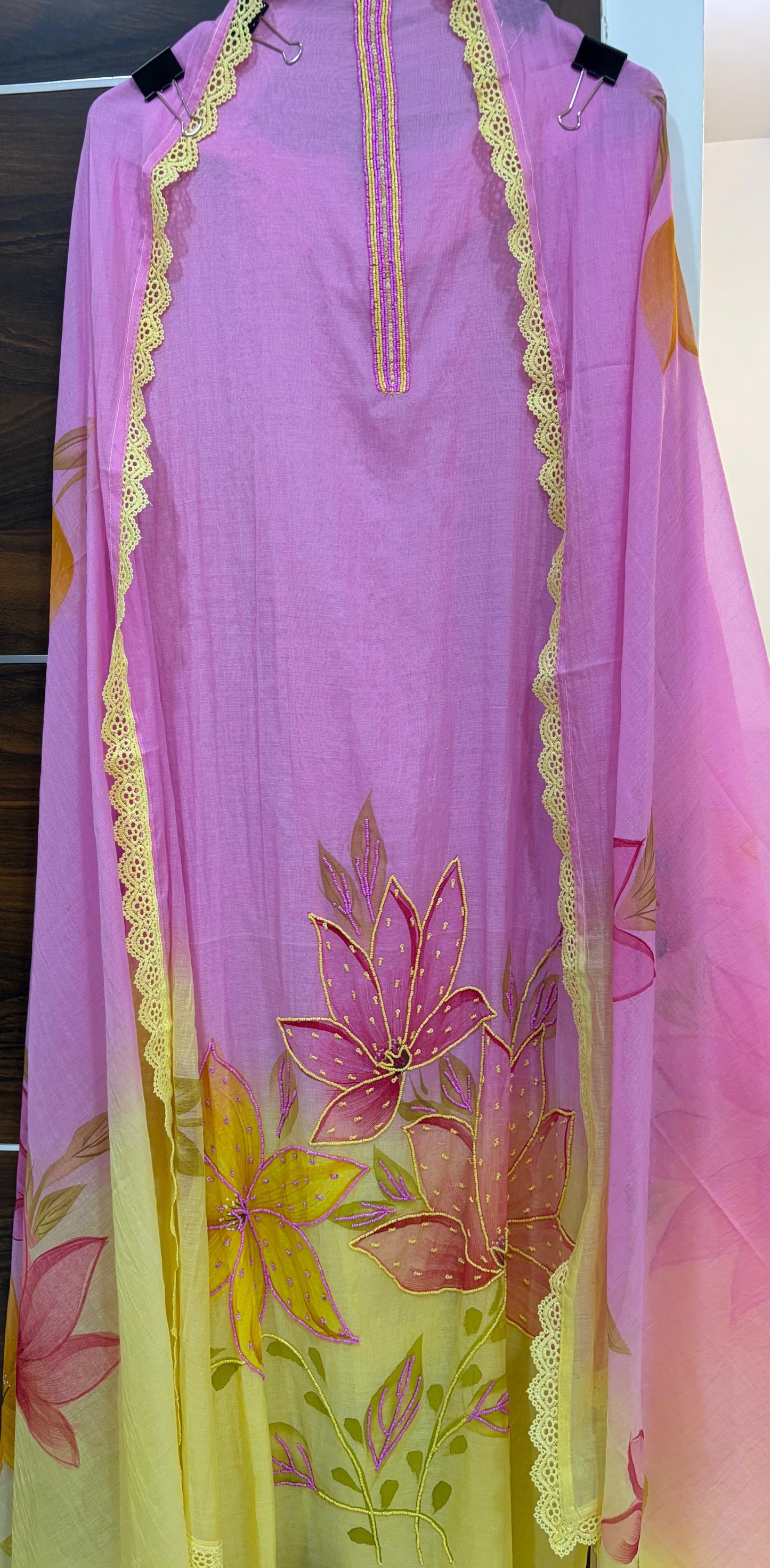 Mul Cotton Ombre Shade Fabric