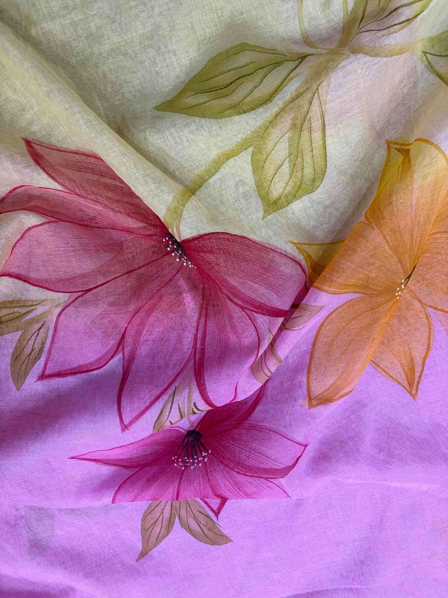 Mul Cotton Ombre Shade Fabric