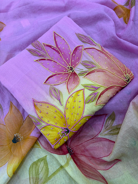 Mul Cotton Ombre Shade Fabric