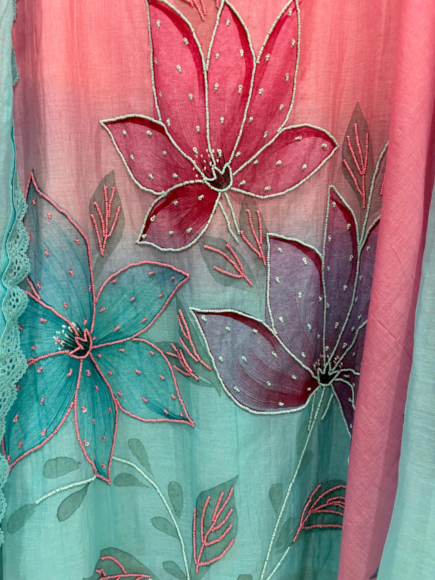 Mul Cotton Ombre Shade Fabric