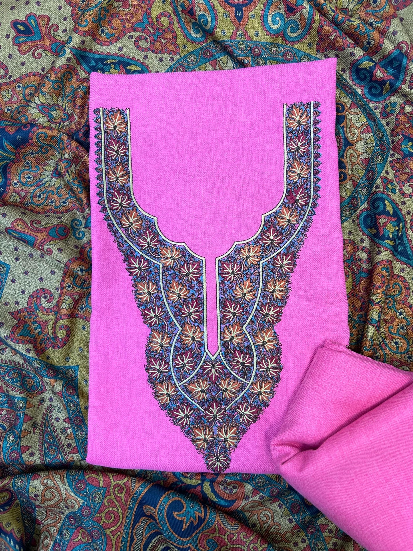 Blush Kashmiri Elegance