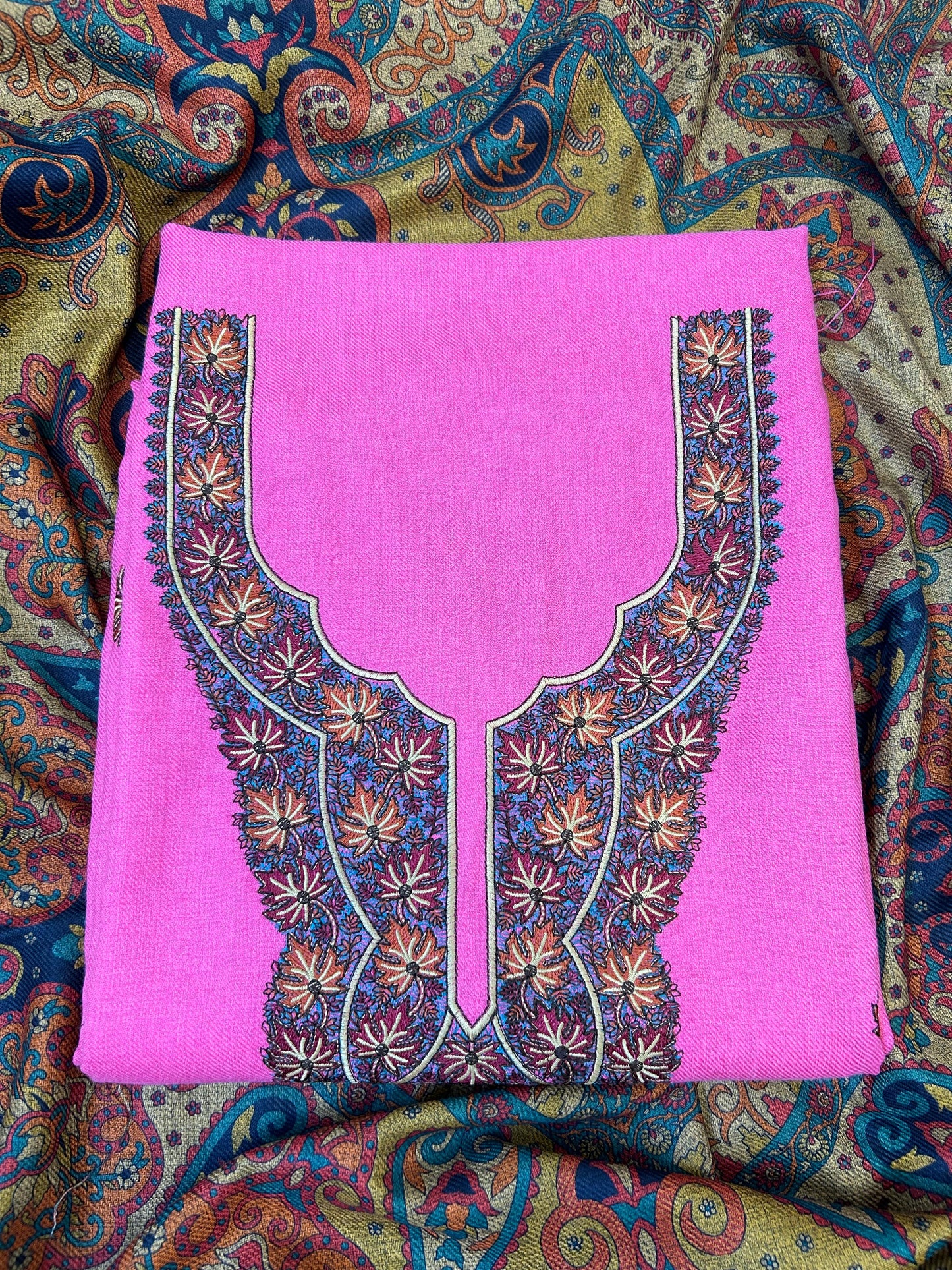 Blush Kashmiri Elegance