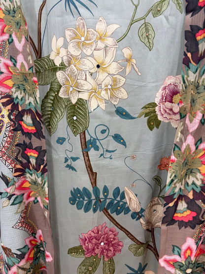 Mint Floral Elegance