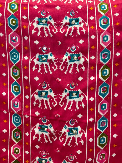 Royal Patola (Rani Pink)