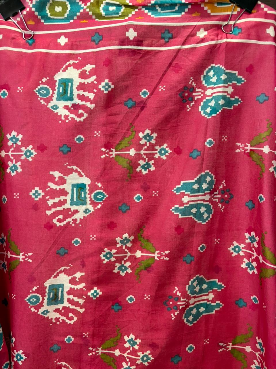 Royal Patola (Rani Pink)