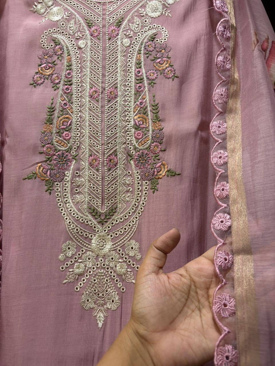 Rose Bloom Designer Suit