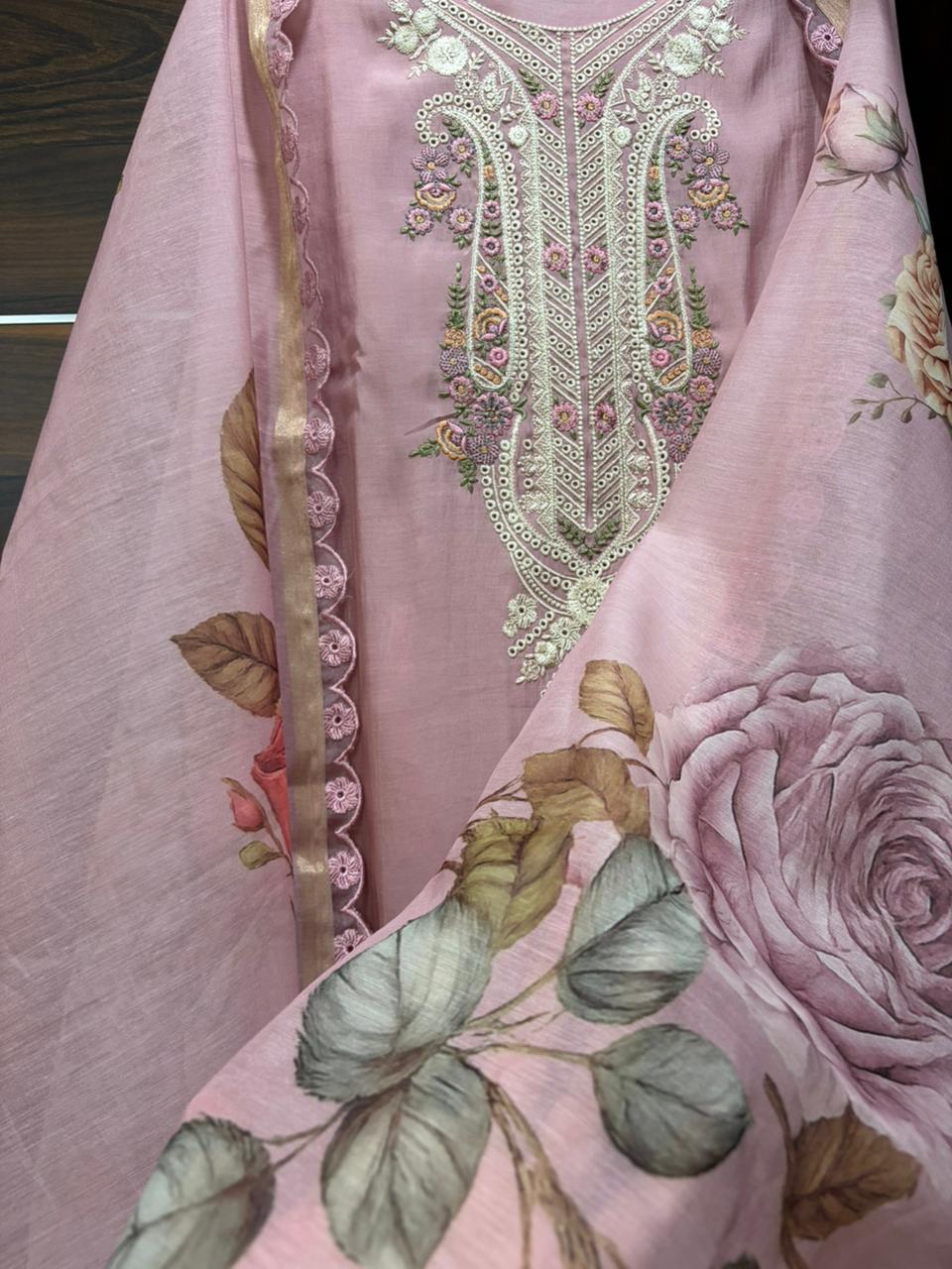 Rose Bloom Designer Suit