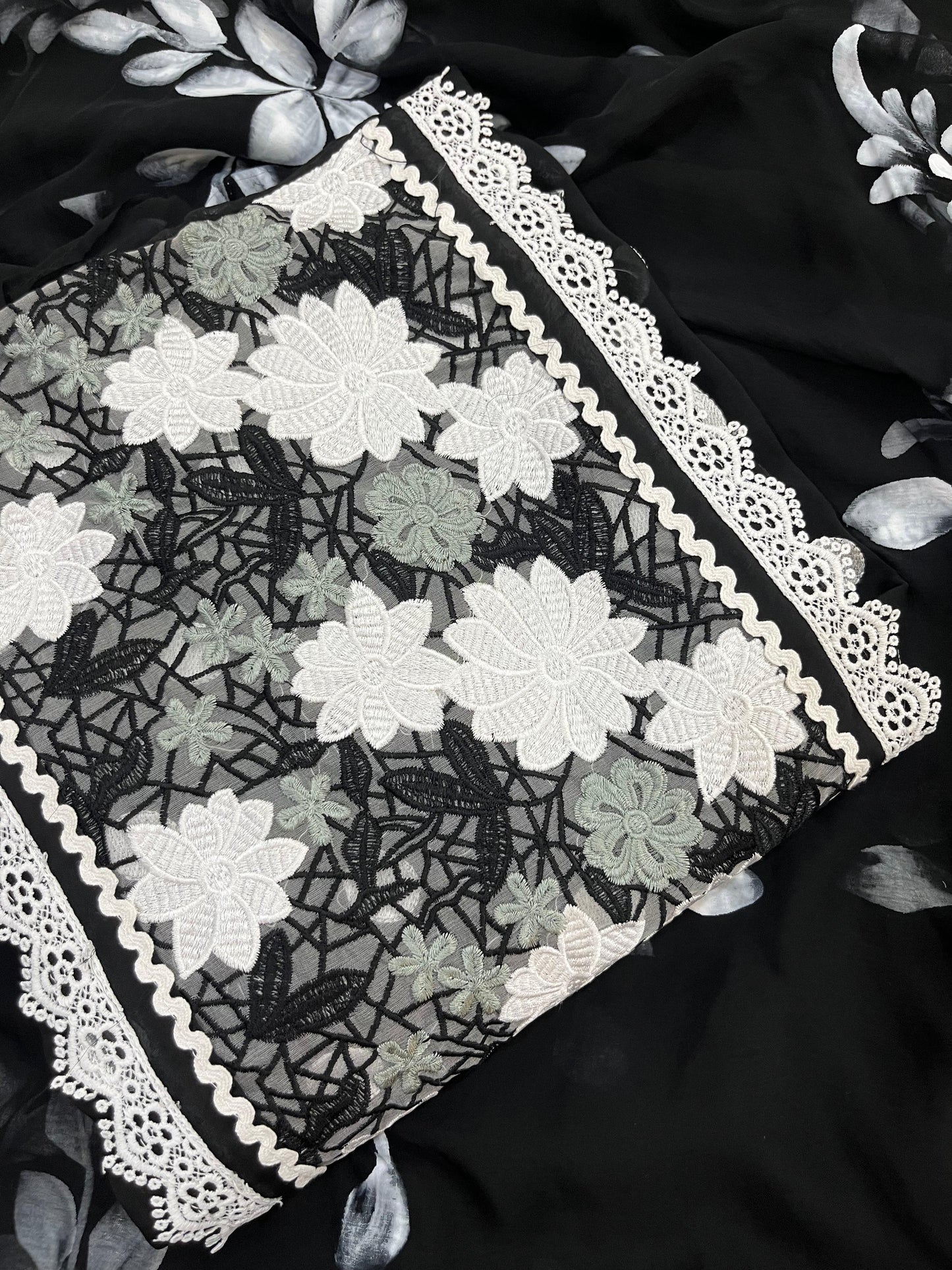 Midnight Polka Elegance