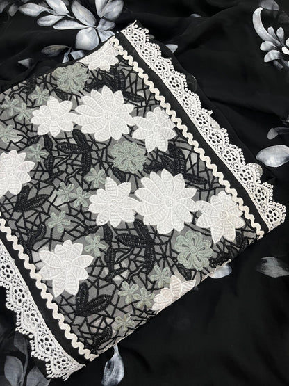 Midnight Polka Elegance