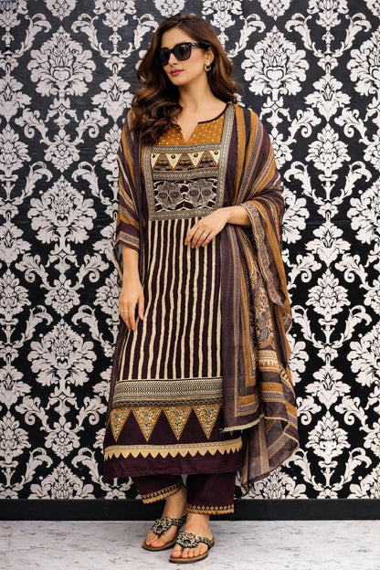 Ajrakh Printed Cotton Fabric