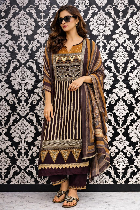 Ajrakh Printed Cotton Fabric