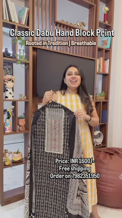 Classic Dabu Hand Block Print